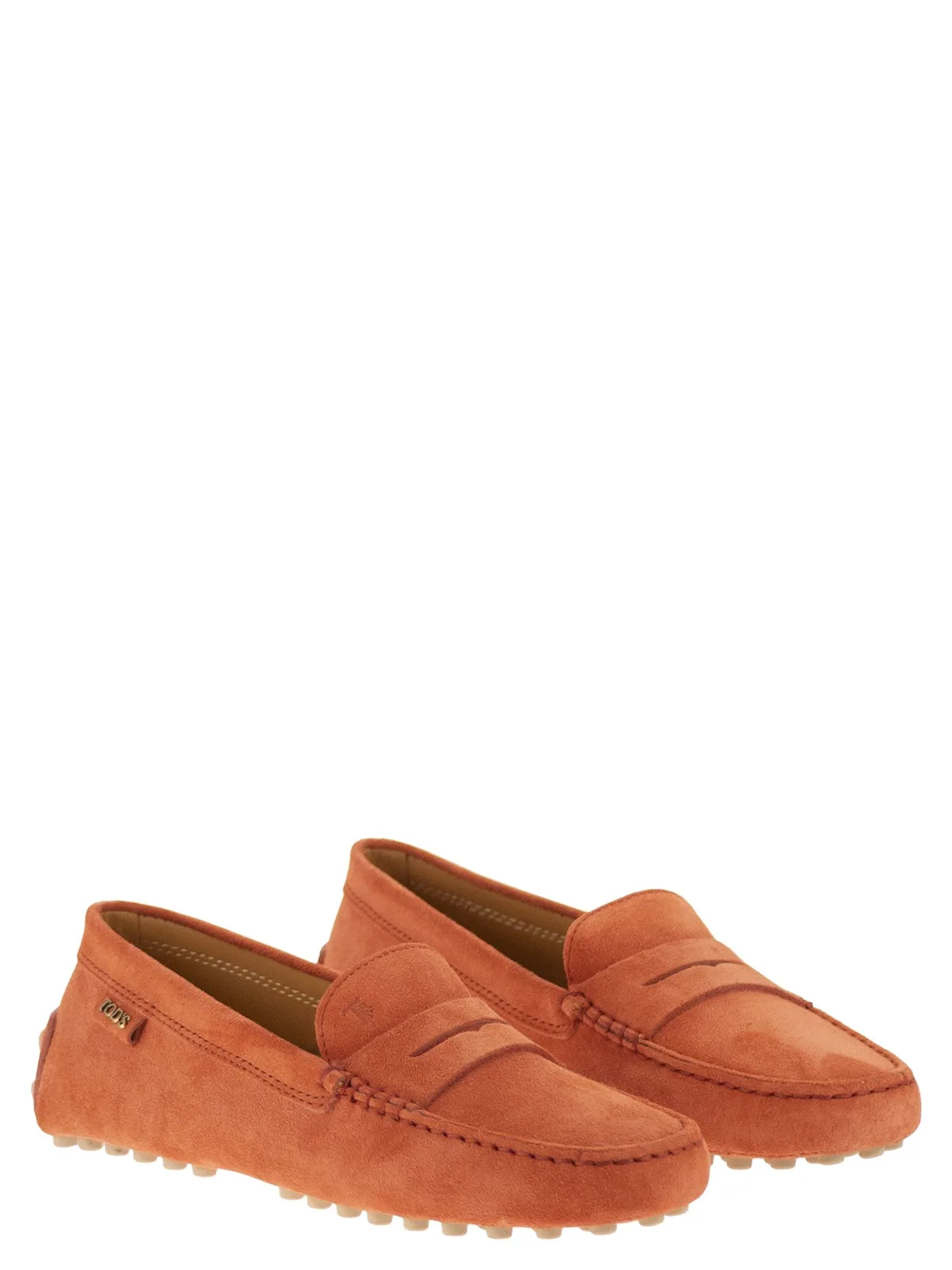 Tod's Suede Rubber Sole Loafer