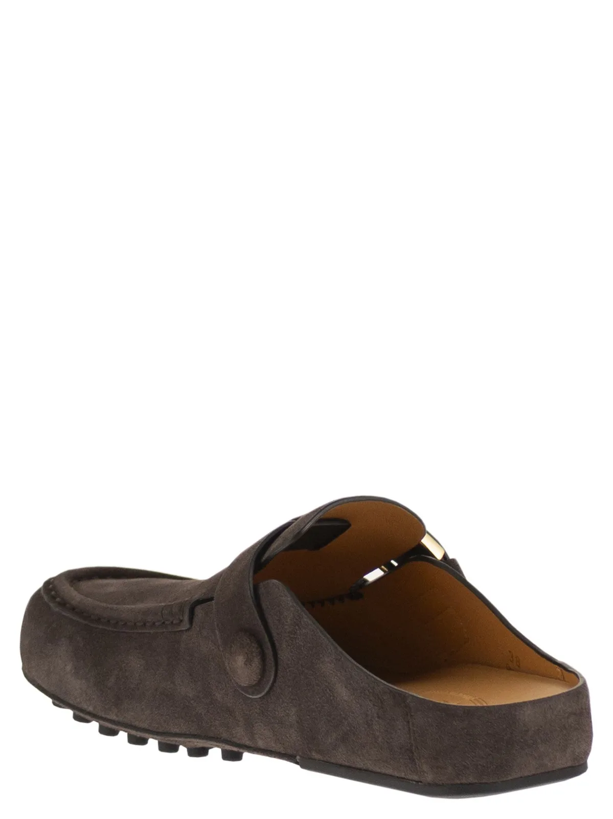 Tod's Suede Sabot Loafers