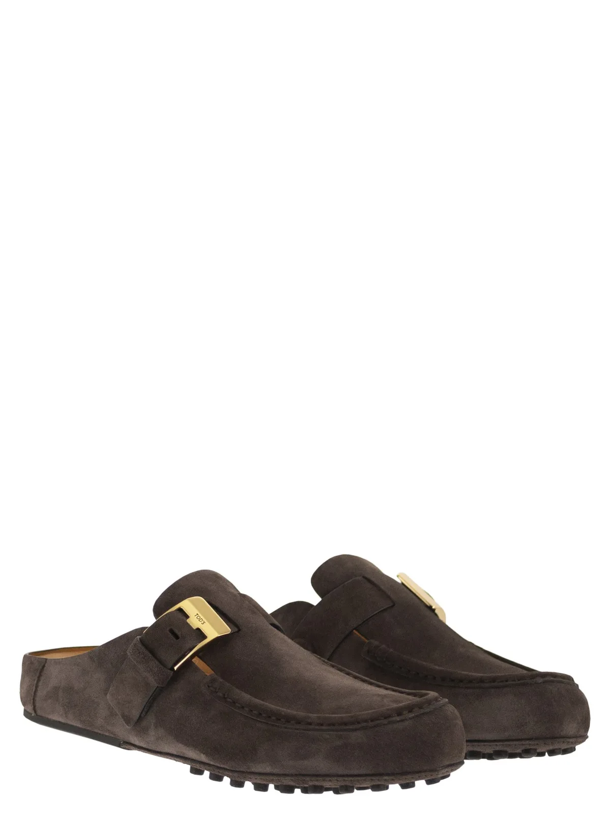 Tod's Suede Sabot Loafers