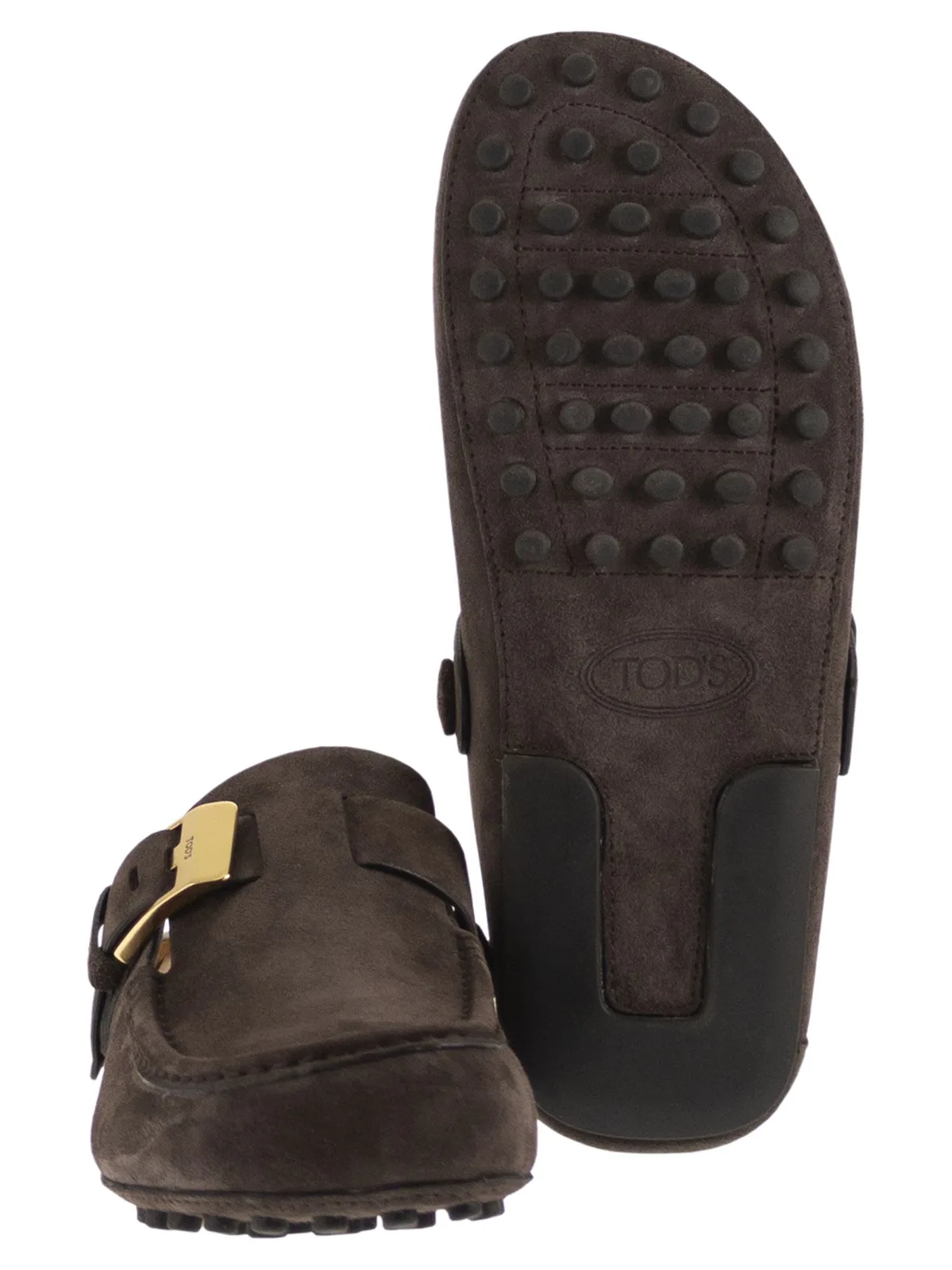 Tod's Suede Sabot Loafers